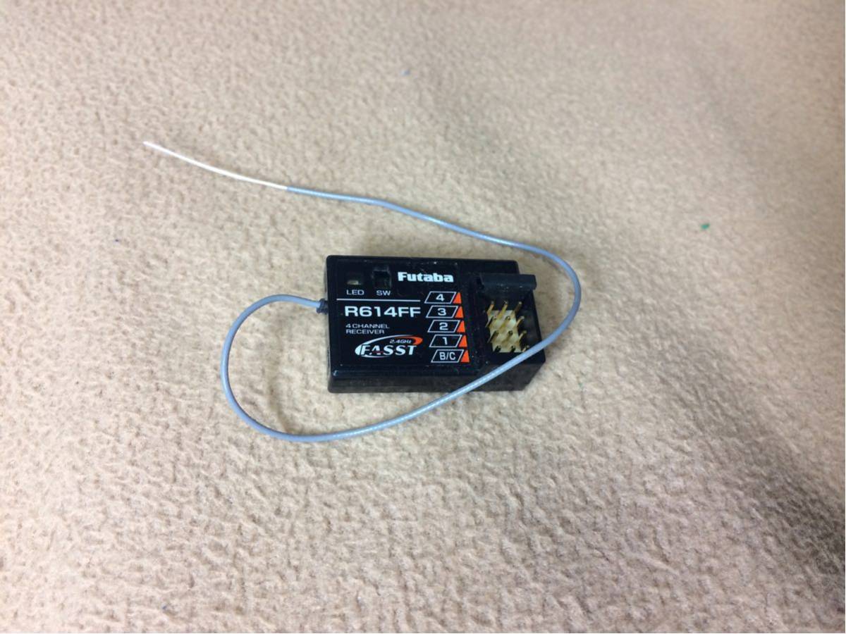 フタバ R614FF 2.4GHz 受信機 FASST方式 4PK 4PX等に