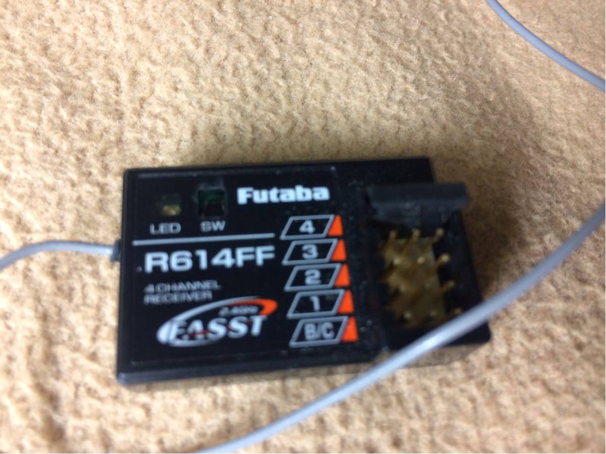 フタバ R614FF 2.4GHz 受信機 FASST方式 4PK 4PX等に