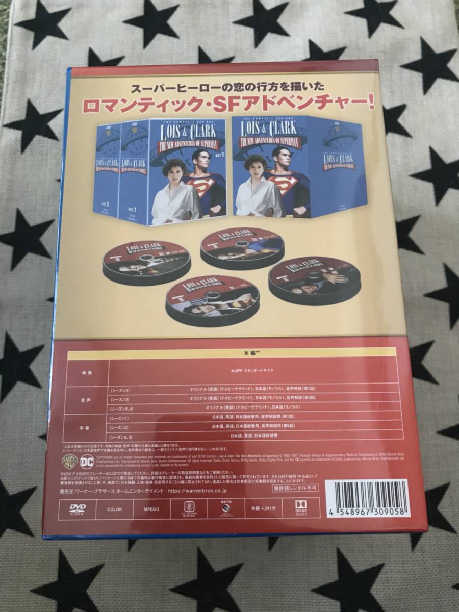 新スーパーマン DVD The LOIS&CLARK (シーズン1-4) 全44枚 中古