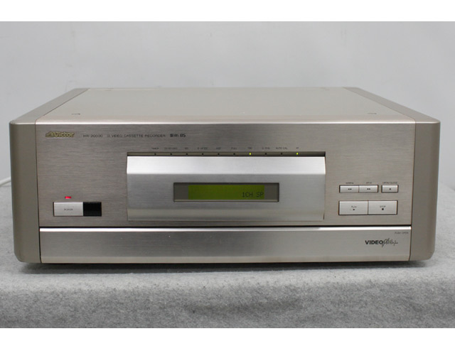 お買い得，お買い得 ＜ジャンク＞ Victor S-VHSビデオデッキ HR-20000(S-VHSビデオデッキ)｜売買されたオークション情報、yahooの商品情報をアーカイブ公開 - オークファン S-VHSビデオデッキ