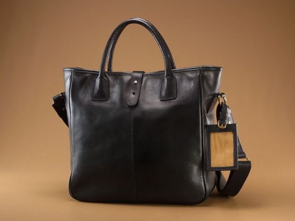 L4673*ラルフローレン*本革/2way/ショルダー付/トートバッグ/ビジネス
