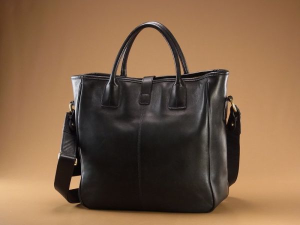 L4673*ラルフローレン*本革/2way/ショルダー付/トートバッグ/ビジネス