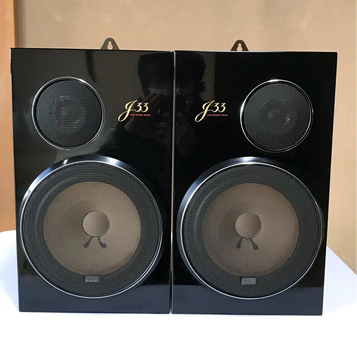 SANSUI J33 2WAY スピーカー サンスイ ペア 山水 kt サンスイ