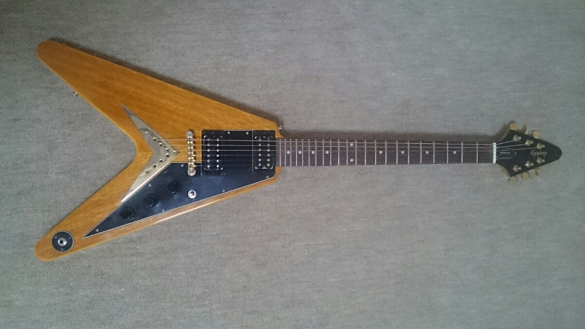 epiphone 1958' flying V エピフォン フライングV Gibson ピックアップ