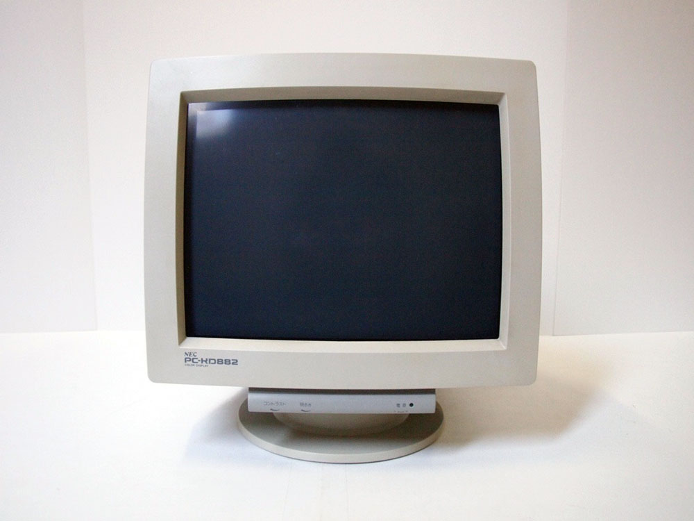 美品！NEC PC-KD882 ～PC-9801/PC-8801対応24KHz専用アナログRGB