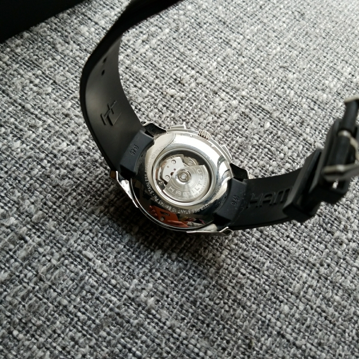 美品】ハミルトン ジャズマスターオートクロノ H32816331