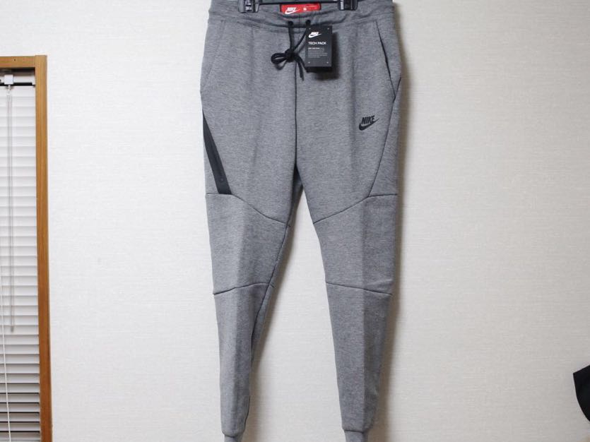【完売モデル】 ナイキ テックフリース ジョガーパンツ グレー Sサイズ