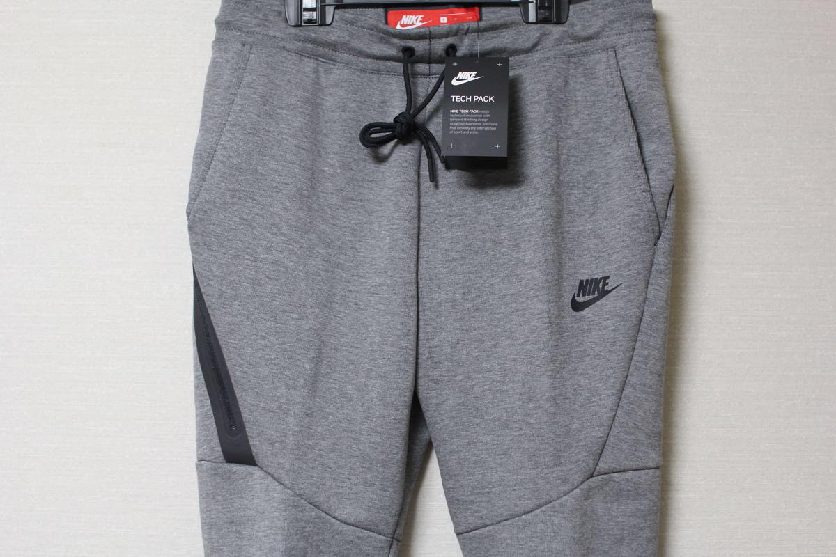 【完売モデル】 ナイキ テックフリース ジョガーパンツ グレー Sサイズ