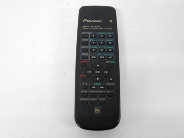 中古 Pioneer パイオニア MJ-D5 MD レコーダー デッキ 音響 オーディオ