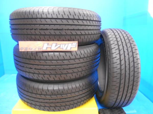 225/60R17 YOKOHAMA BluEarth E51A中古夏タイヤ2本 車 夏タイヤ□225/60R17