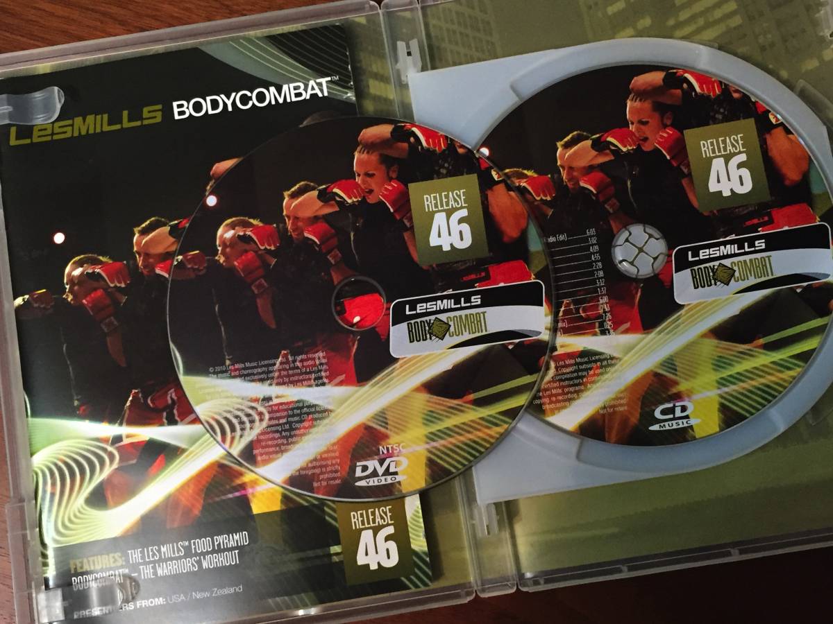 ボディコンバット レスミルズ CD LESMILLS BODYCOMBAT DVD lesmills 0 