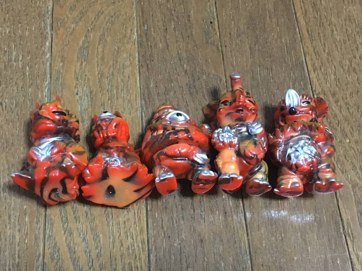 スーフェス76 SF76 PAUL KAIJU ポールカイジュウ ガチャミニセット 5体