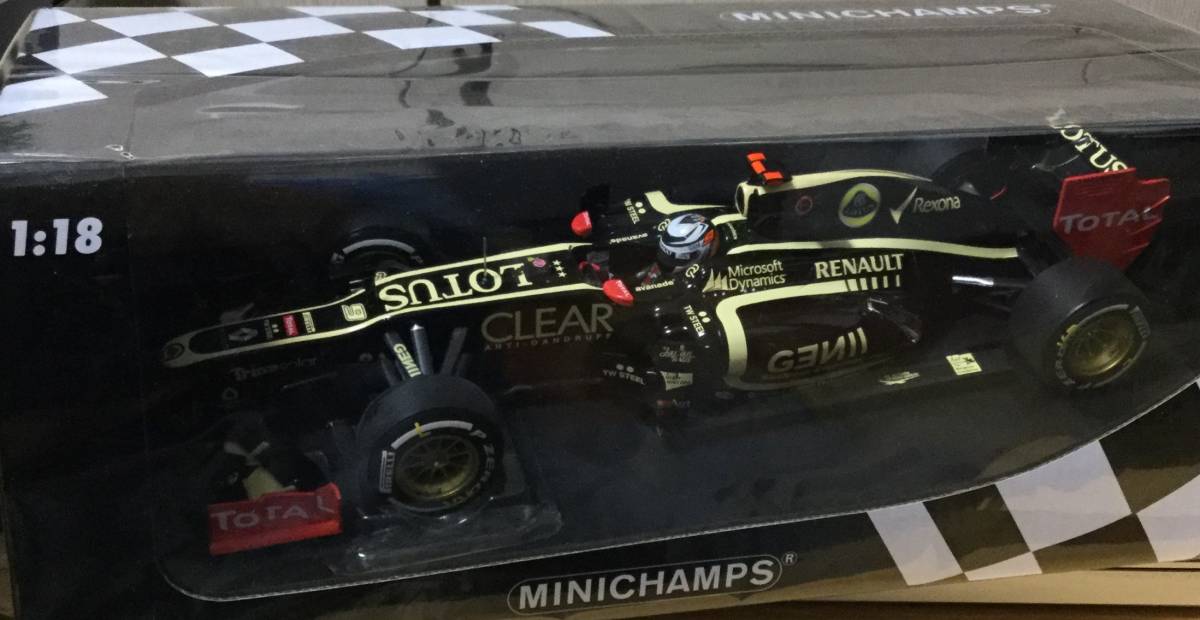 1/18ミニチャンプス Minichamps Lotus F1 Team ロータス ルノーE20 K.ライコネン(レーシングカー)｜売買された ...