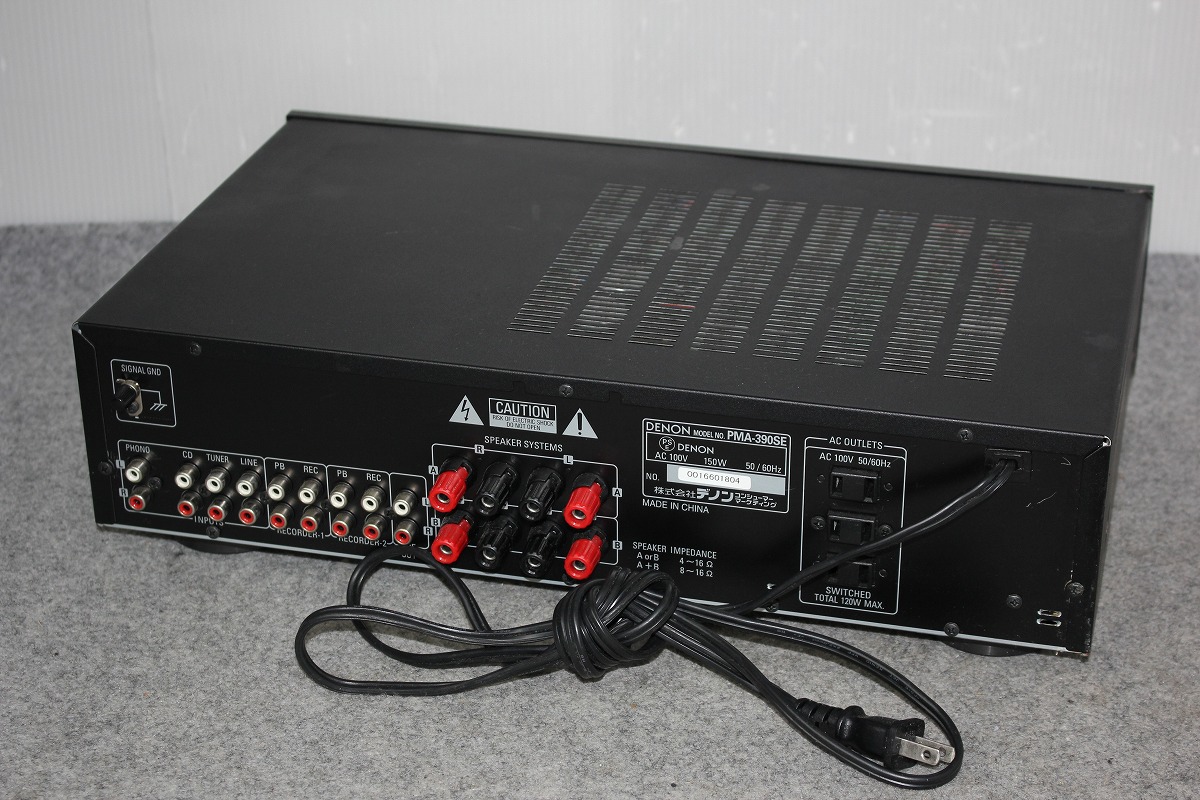 DENON PMA-390SE プリメインアンプ 現状品 家電、AV、カメラ DENON