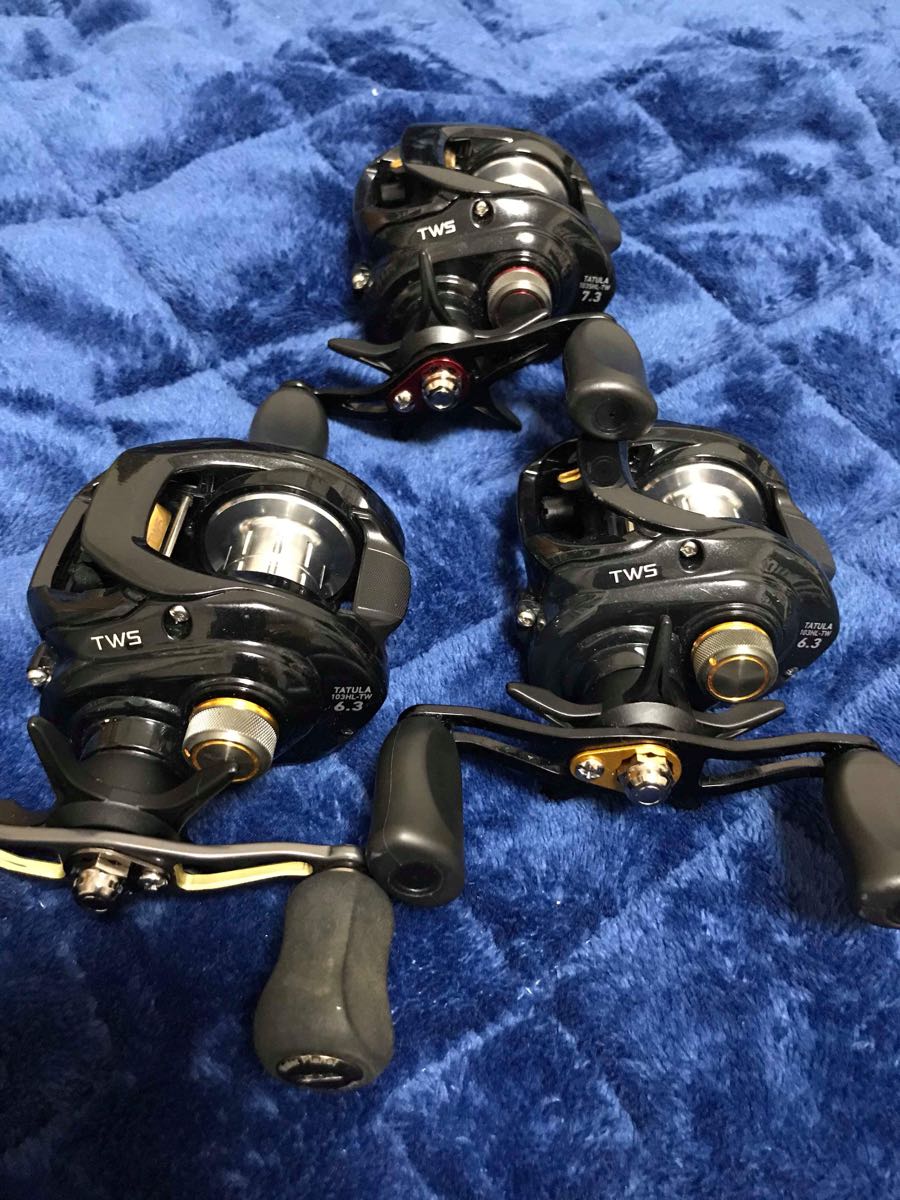 DAIWA TATULA 3台 セット タトゥーラ 103hl-tw 6.3 2台 +タトゥーラ
