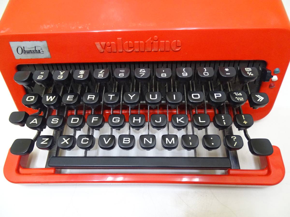 激安買取 口コミ ○olivetti valentine-S ○オリベッティ バレンタイン