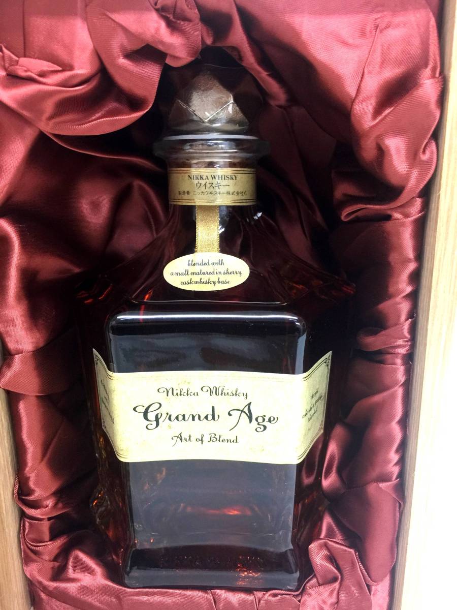 ☆古酒 NIKKA WHISKY Grand Age ニッカ グランドエイジ660ml 45%【冊子