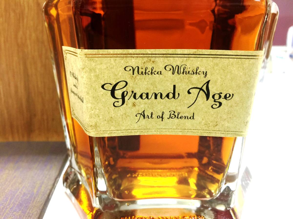 ☆古酒 NIKKA WHISKY Grand Age ニッカ グランドエイジ660ml 45%【冊子
