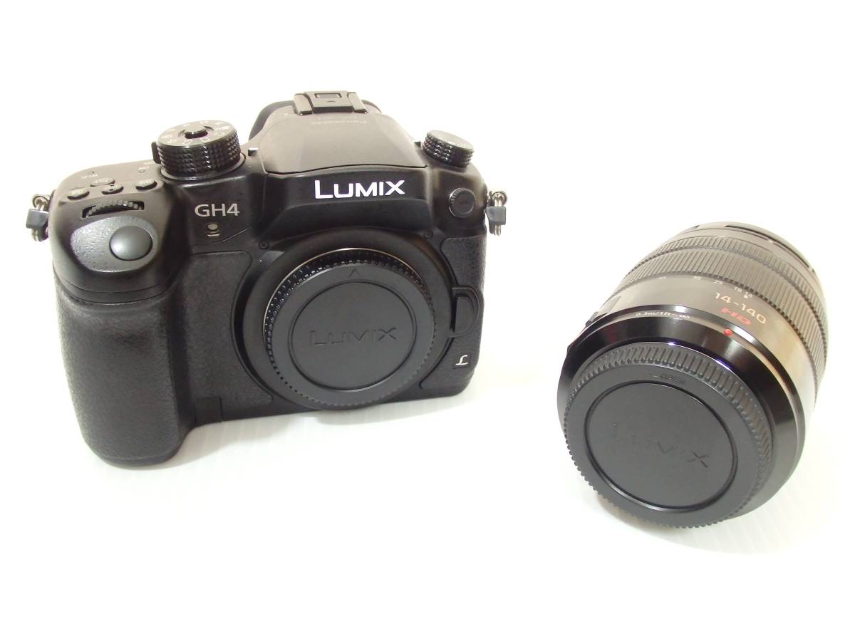 LUMIX GH4 (パナソニック) 中古)Panasonic レンズキット DMC-GH4H DMC 