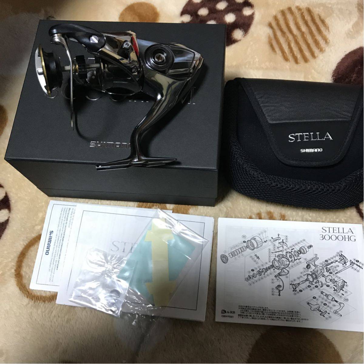 シマノ 14 ステラ 3000HGM 本体 超美品 シマノ 14ステラ 3000HGM