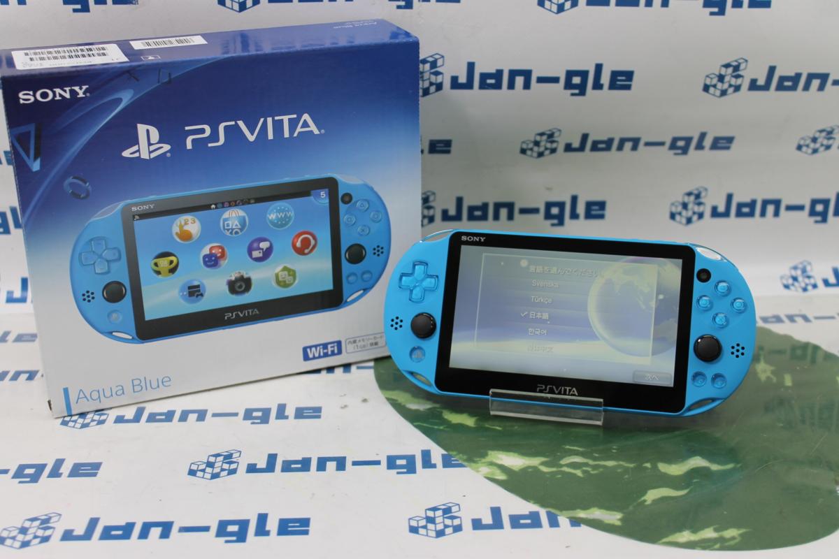 Vita PS PCH-2000 ブラック PlayStation Wi-Fiモデル ソニーPS PCH 
