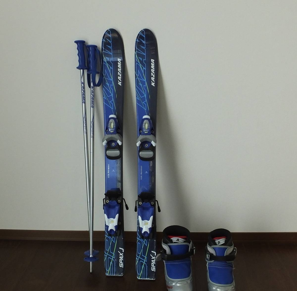子ども用スキーセット 板90cm ブーツ 17cm 中古 スキーセット 2026年 