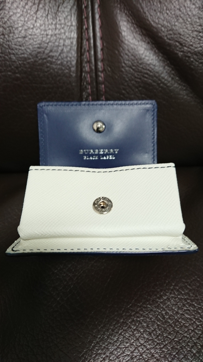 正規店購入 保管品 バーバリーブラックレーベル コインケース 