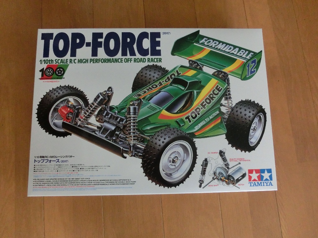 タミヤtamiya の，「1/10RC トップフォース(2017) 1⁄10 Top Force 2017