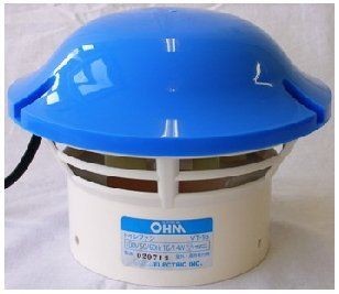オーム電機 トイレファン先端形 換気扇 脱臭用 取付簡単_1