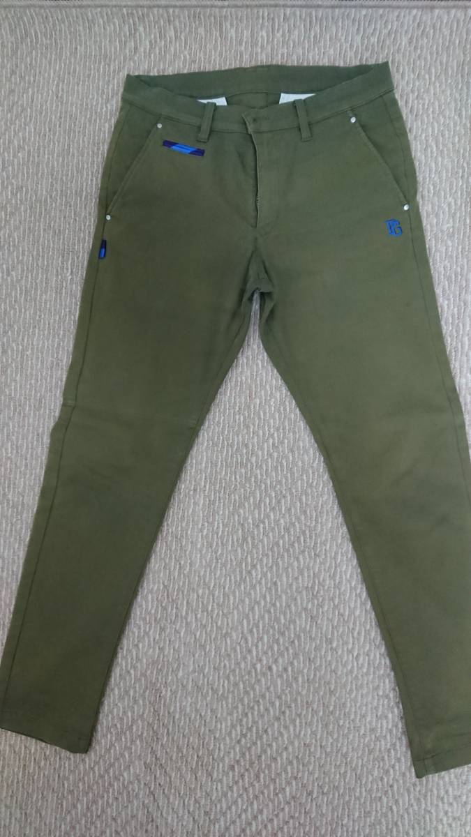 PEARLY GATES ☆美品☆パーリーゲイツ PEARLY GATES 緑 サイズ4（W76～80） (パーリー