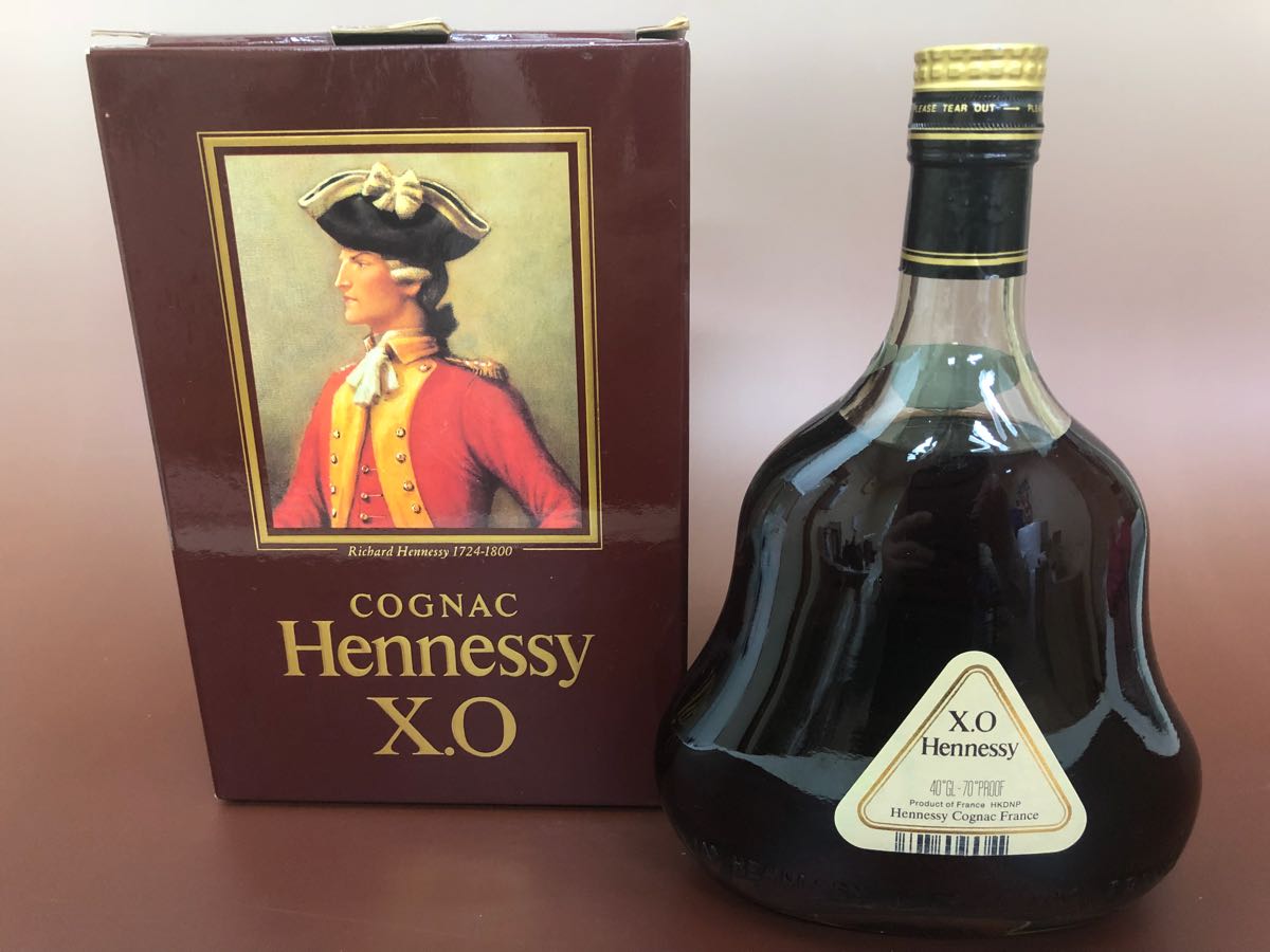 ジャズヘネシー XO 金キャップ グリーンボトル 700ml ブランデー 未開 