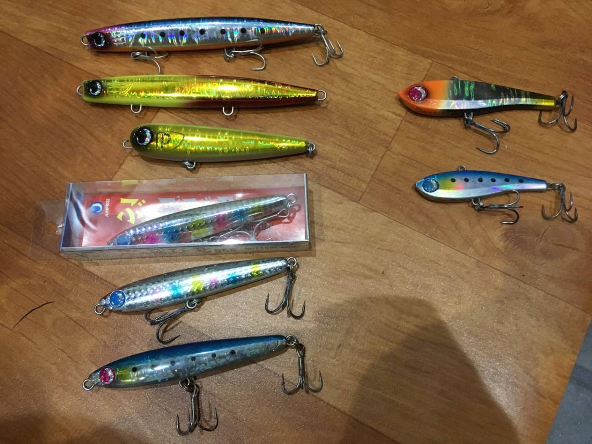 売り切り 最低落札なし ジャンプライズ かっ飛び棒 ぽぽぺん９５F ぶっ飛び君95s 95ss チャタビー52 68 Chata Bee シーバスブルーブルー　
