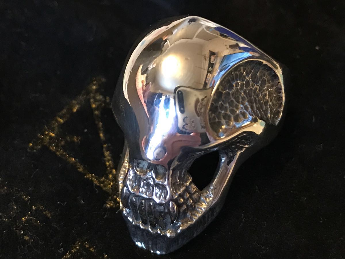 STRANGE FREAK DESIGNS スカルリング S ストレンジフリークデザインス