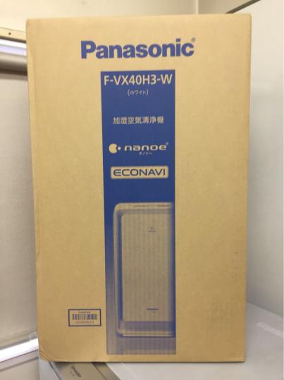  Panasonic パナソニック 加湿空気清浄機 F-VX40H3-W ホワイト 品(パナソニック、ナショナル)｜売買されたオークション情報、yahooの商品情報をアーカイブ公開 - オークファン パナソニック、ナショナル