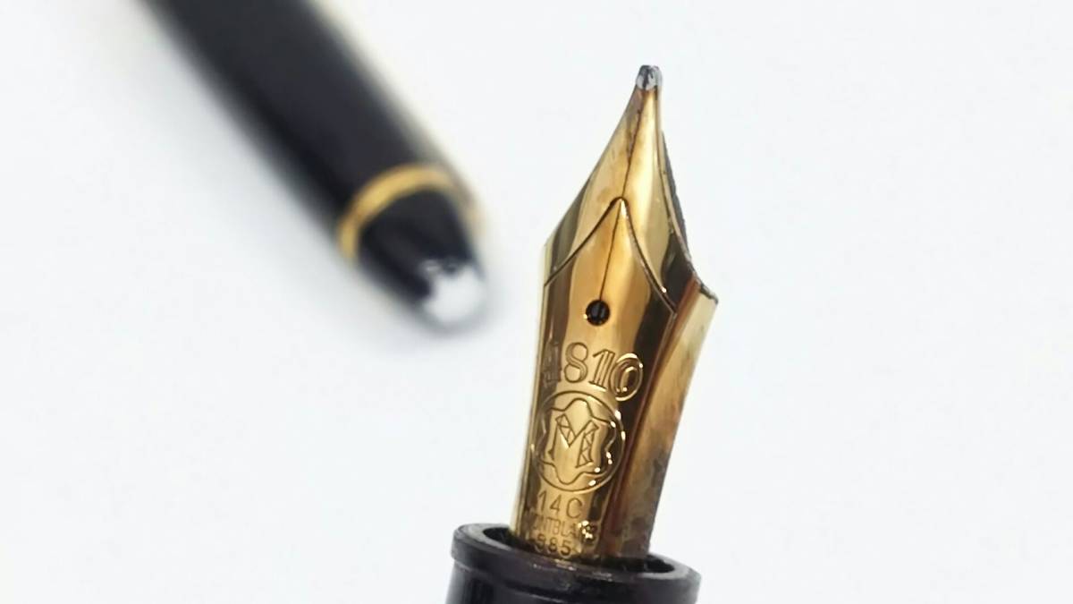 9661】モンブラン/MONTBLANC マイスターシュティックNo.146 ペン先14C