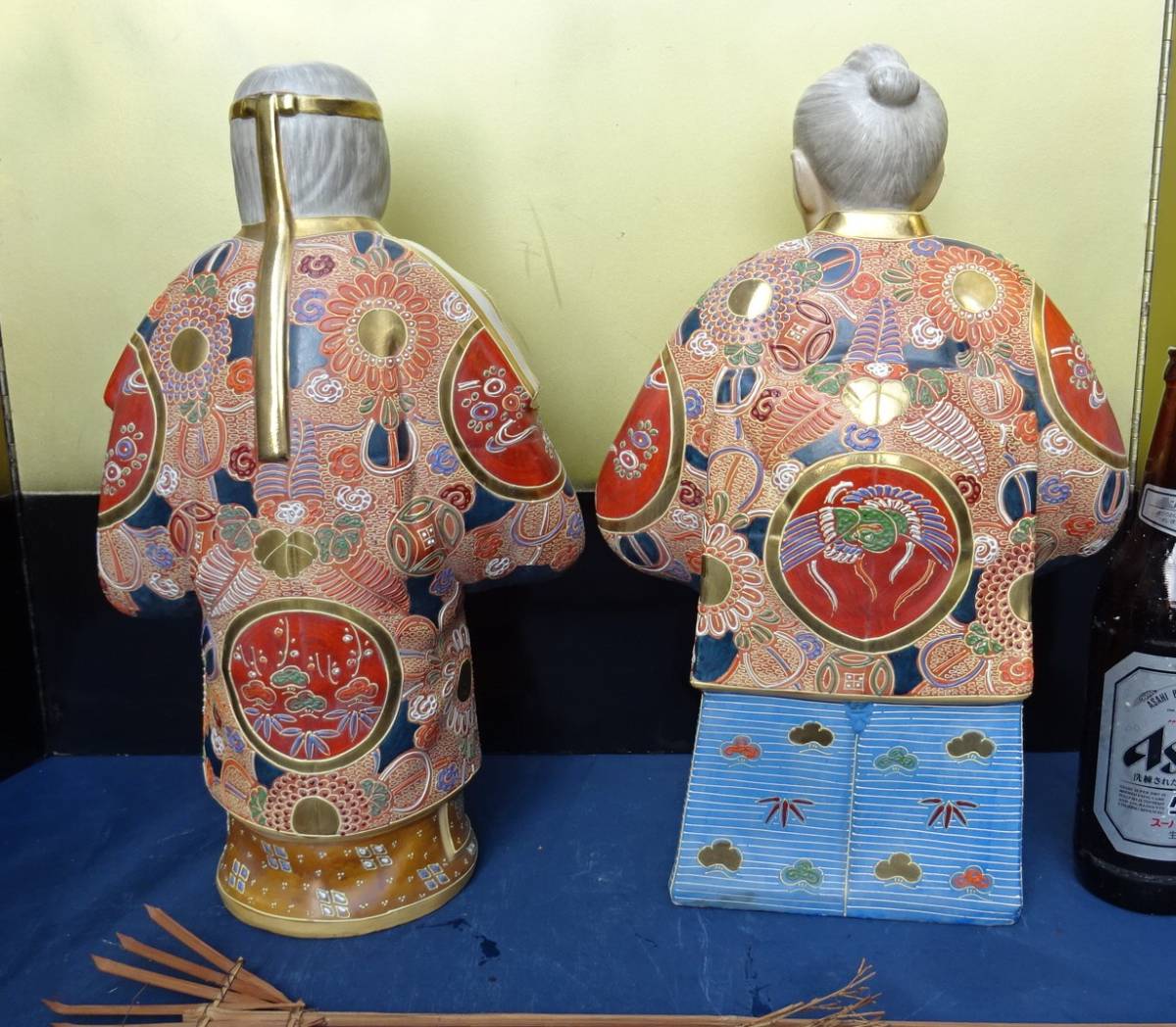 岡山県重要無形文化財 吉本正 備前焼 緋襷壷 合箱 花入 時代 九谷焼 花