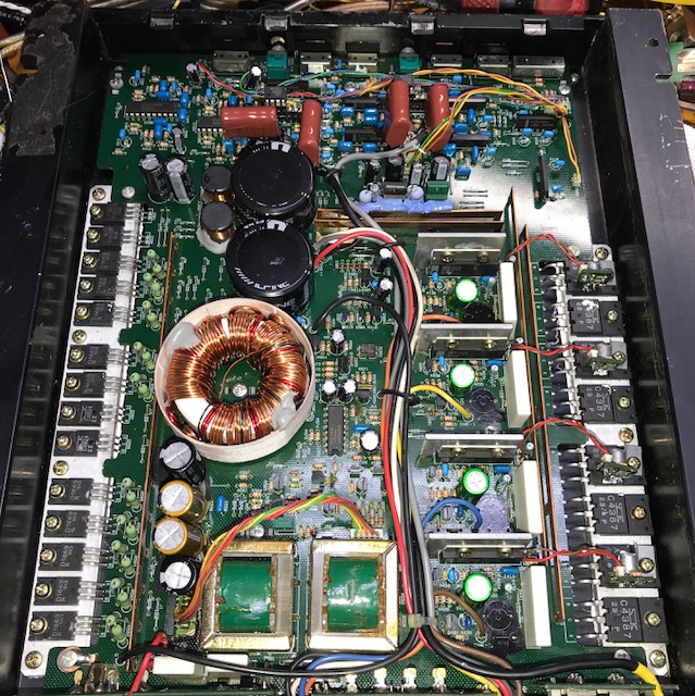ALPINE 3555 パワーアンプ 動作確認済 専用出品 ALPINE 3555 パワー