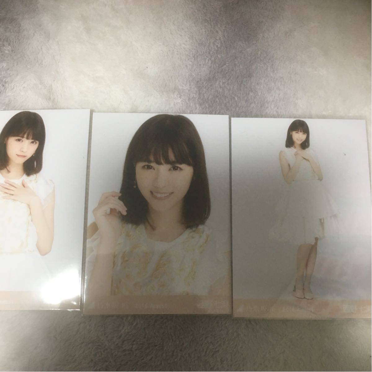 生写真 乃木坂46 西野七瀬 0 August スペシャル衣装2 コンプ 