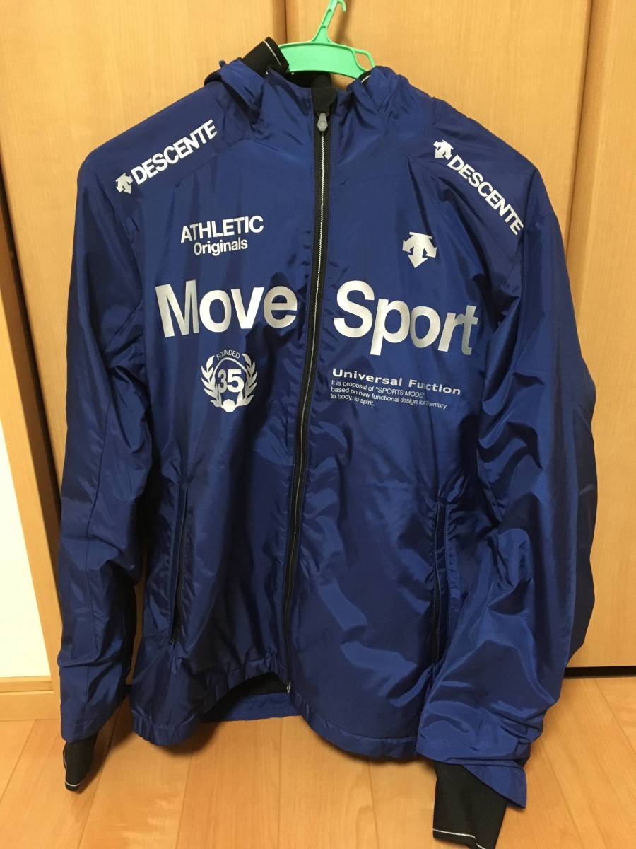 DESCENTE Move Sport フード付きウィンドブレーカー L 2025新作