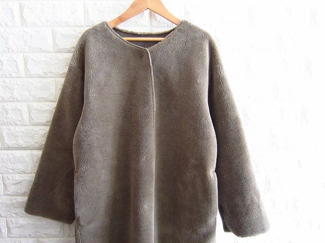 16AW ジャーナルスタンダード レリューム☆フェイク ムートン ノー 