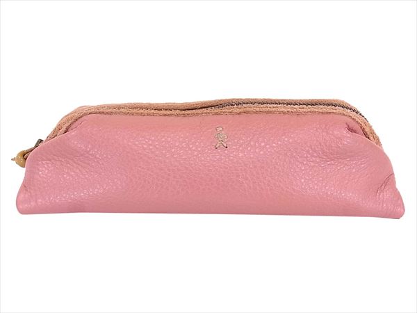 1円~】HENRY CUIR アンリークイール レザー ペンケース レディース