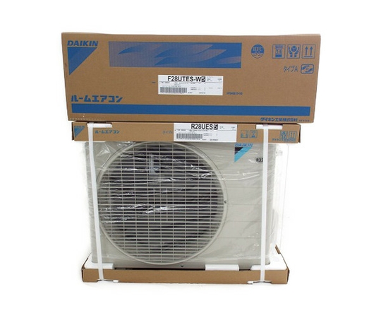 標準工事費込みS285ATES-W ダイキン Eシリーズ エアコン 2025年 未使用