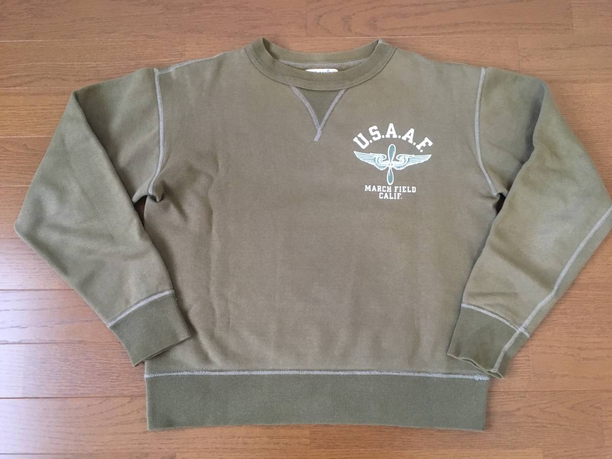 Real THE REAL McCOYS リアルマッコイズ 前V スウェット トレーナー