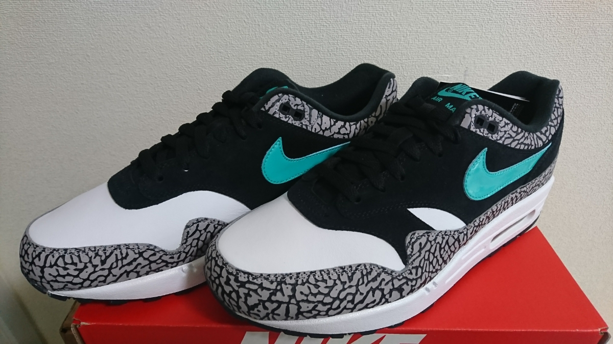 nike air max 1 premium retro ナイキ マックス プレミアム elephant エレファント atmos アトモス 限定 値下げ