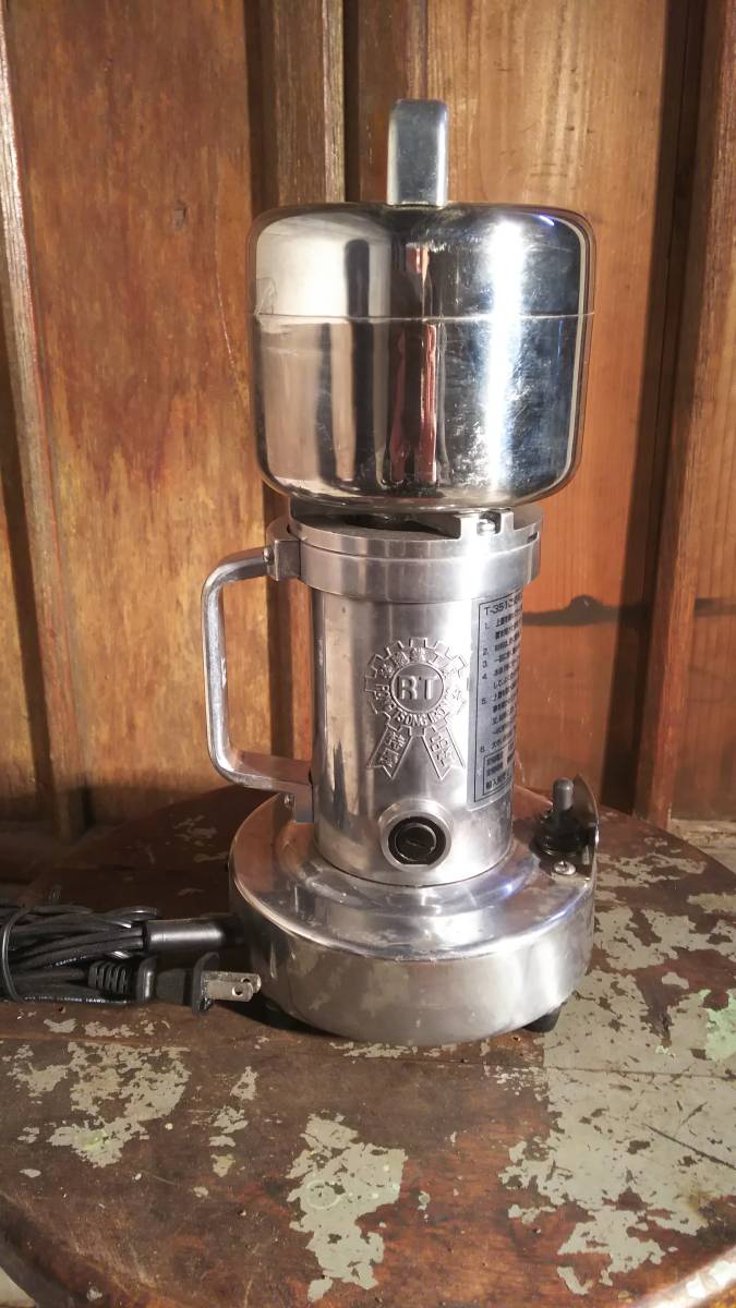 □東京ユニコム ひきっ粉 電動ミルミキサー T-351 300cc 万能製粉器□