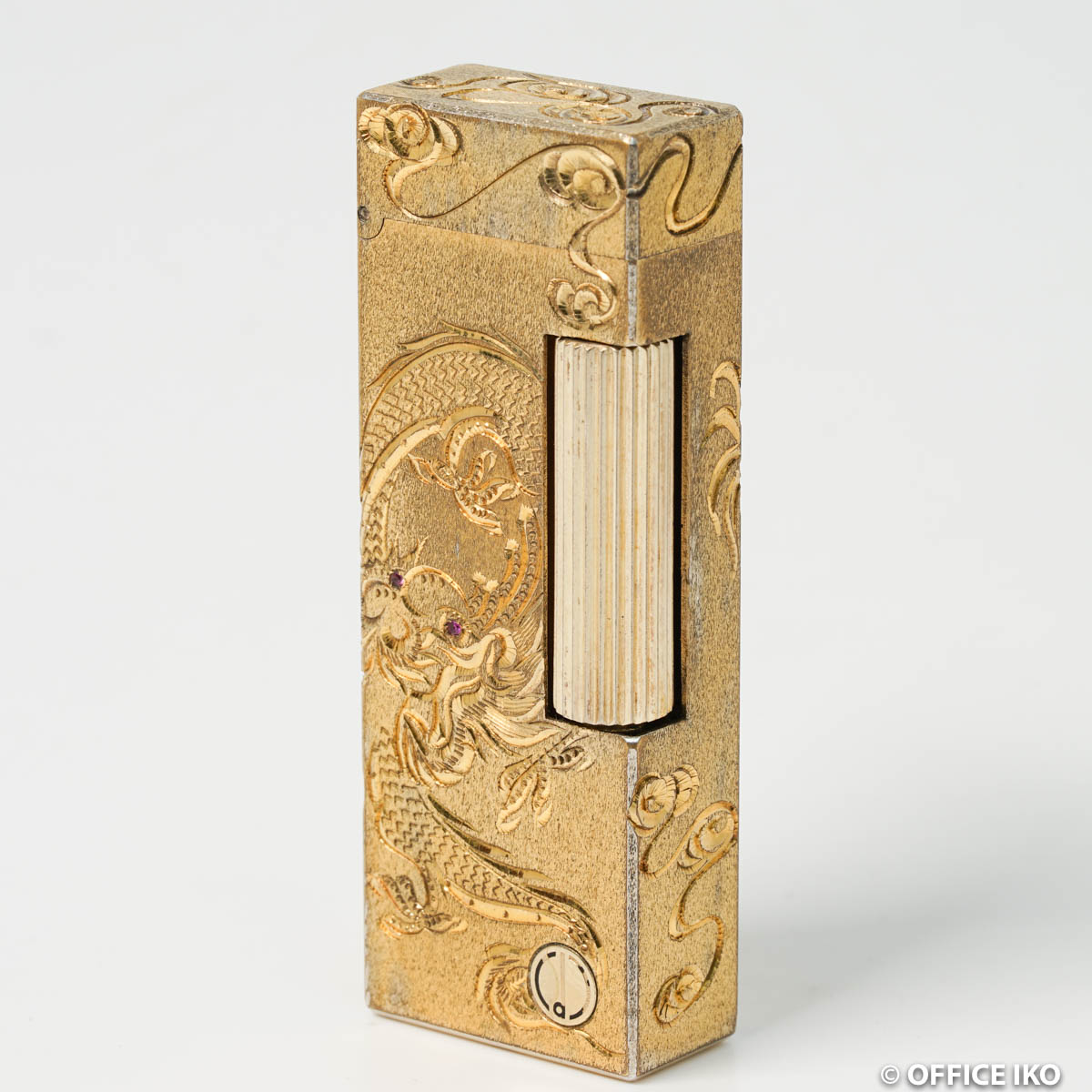 ダンヒル ガスライター ローラー式 dunhill ゴールド シルバー 質屋 