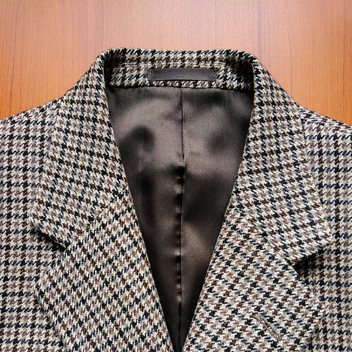 BURBERRY ジャケット カシミヤ混紡 プレステージコレクション ブラウン 