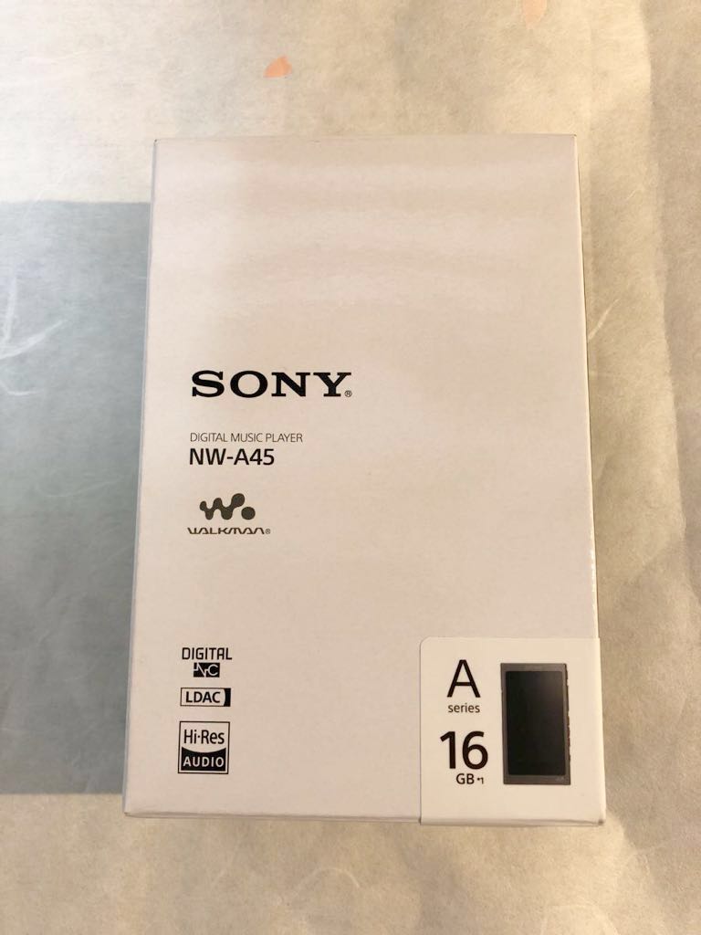 新品 SONY ソニー NW-A45 グレイッシュブラック 16GB