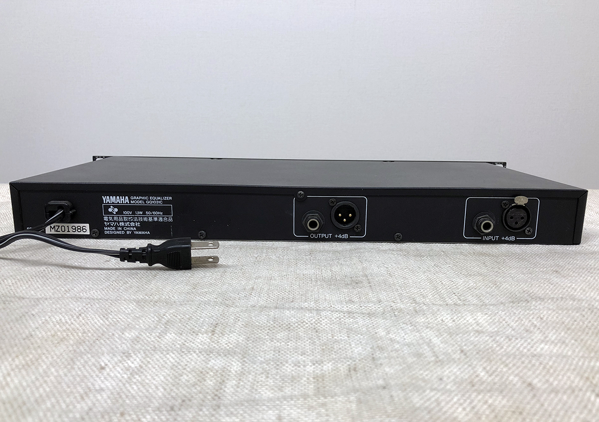 YAMAHA / GQ1031C 31BANDグラフィックイコライザー 2 【公式通販】