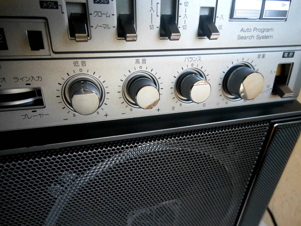 GF-888 SHARP ダブルラジカセ シャープ SEARCHER-W 昭和レトロ